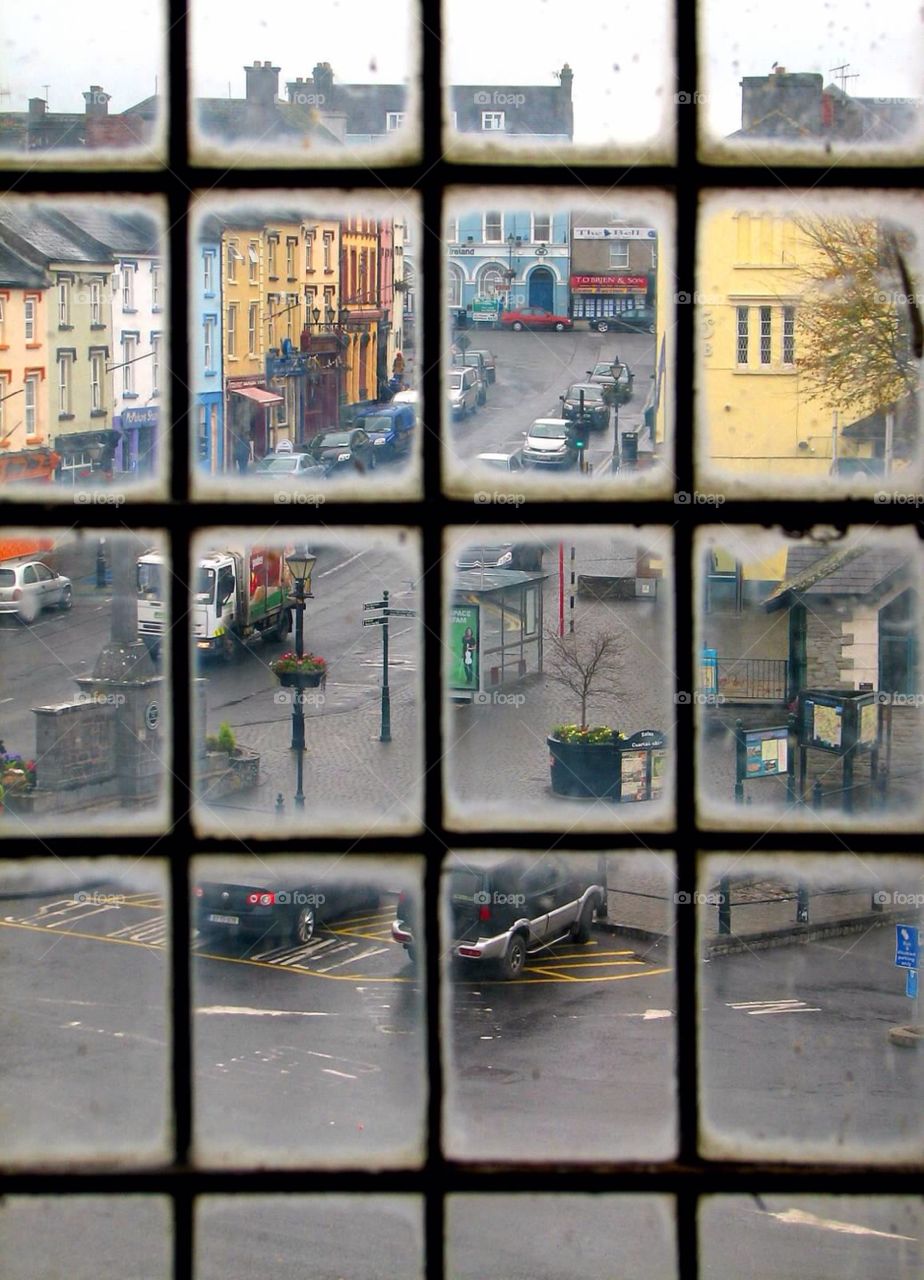 Castle window in Ireland