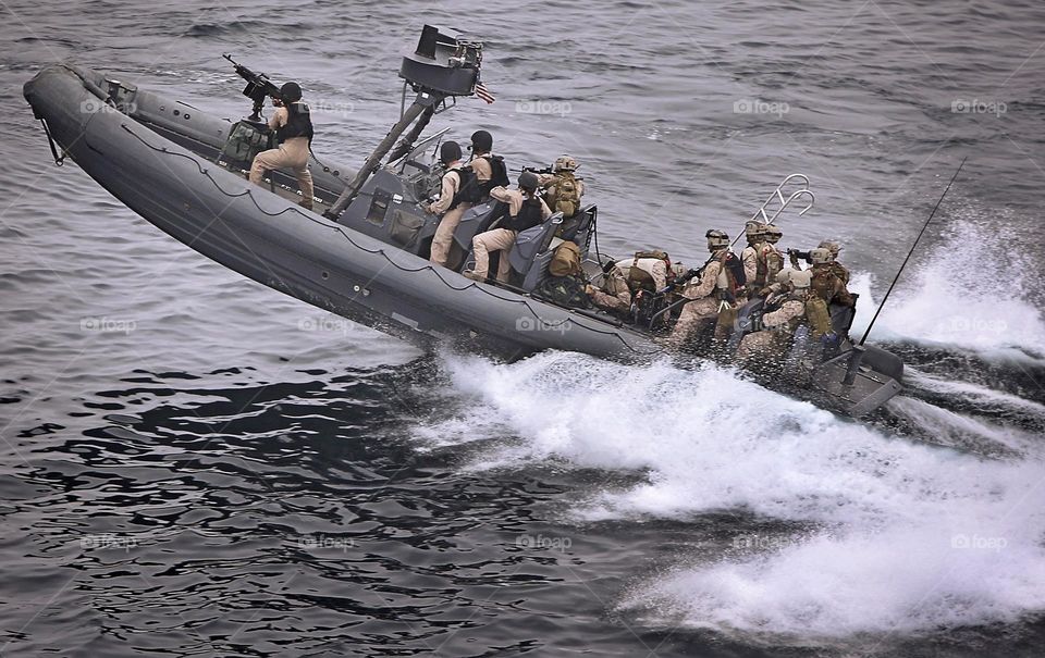 US Marine Boat Team