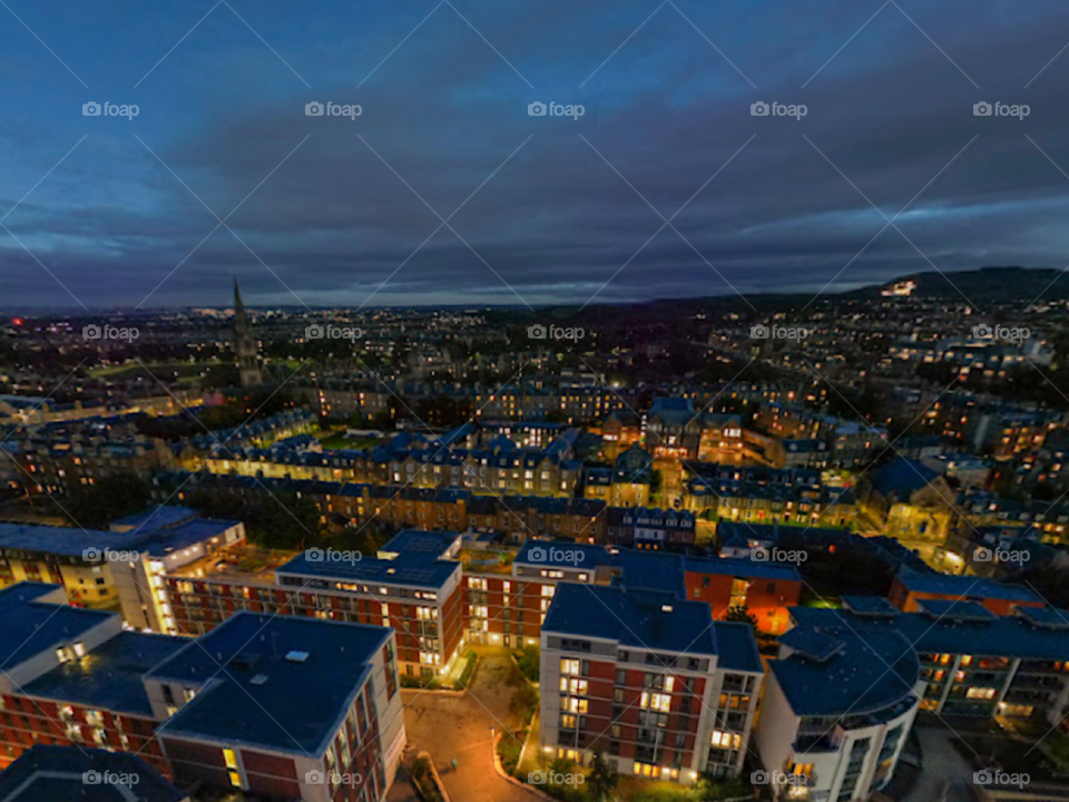 The most beautiful city late at night