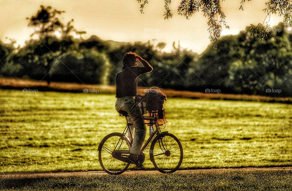 Cycling. Cyclist