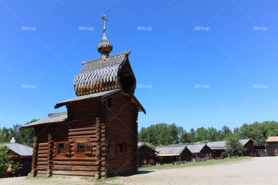 Old wooden church