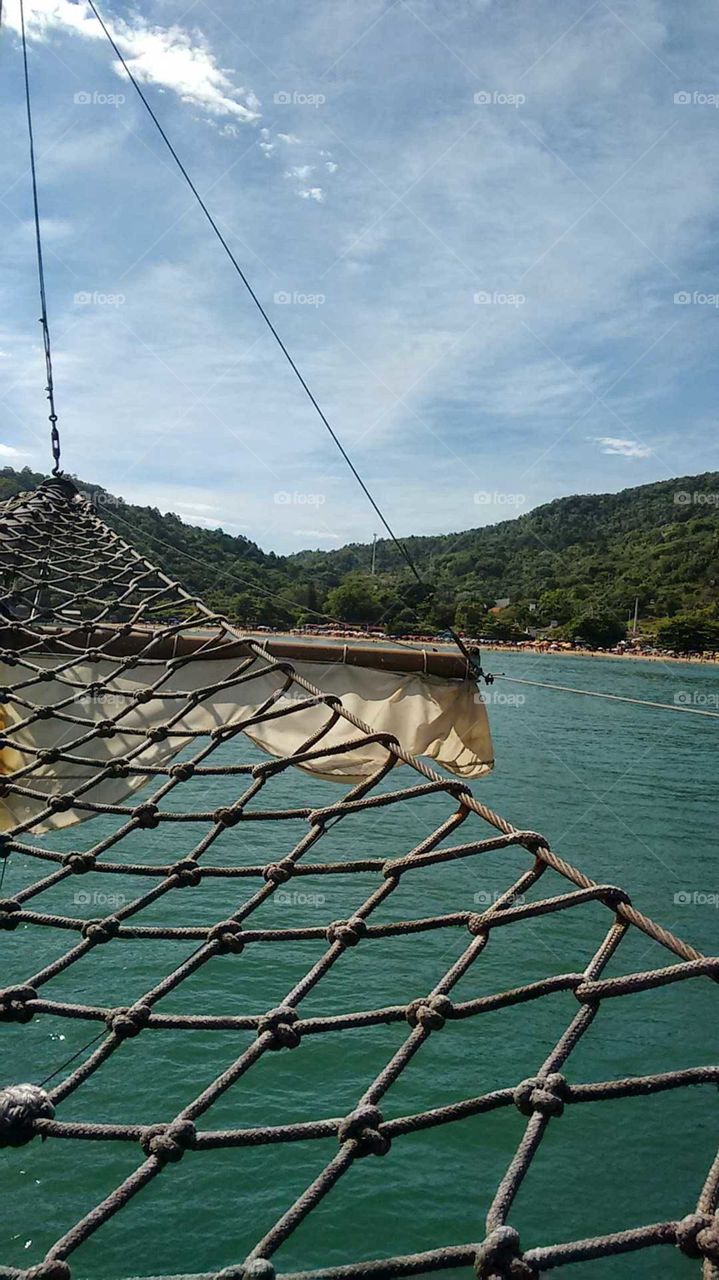 passeio de barco