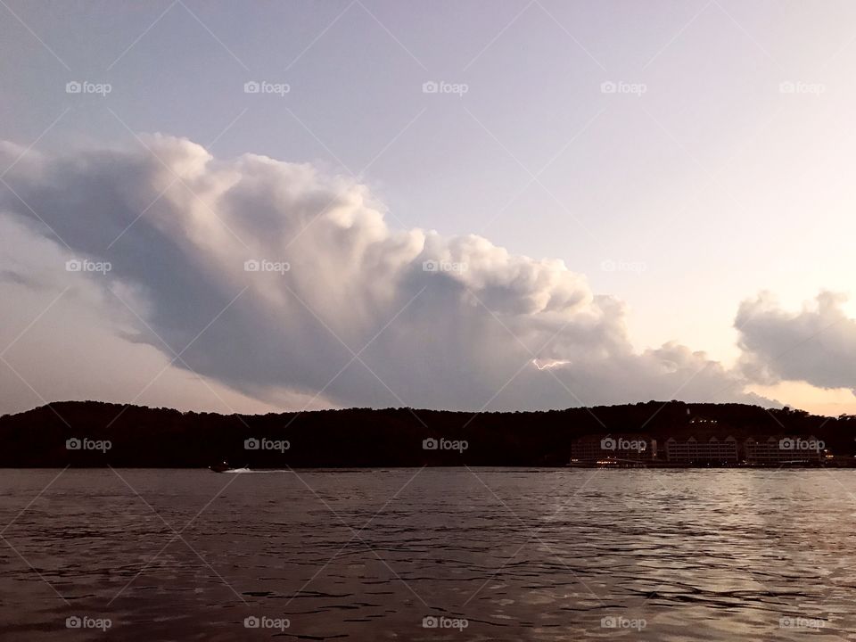 Lightning storm 