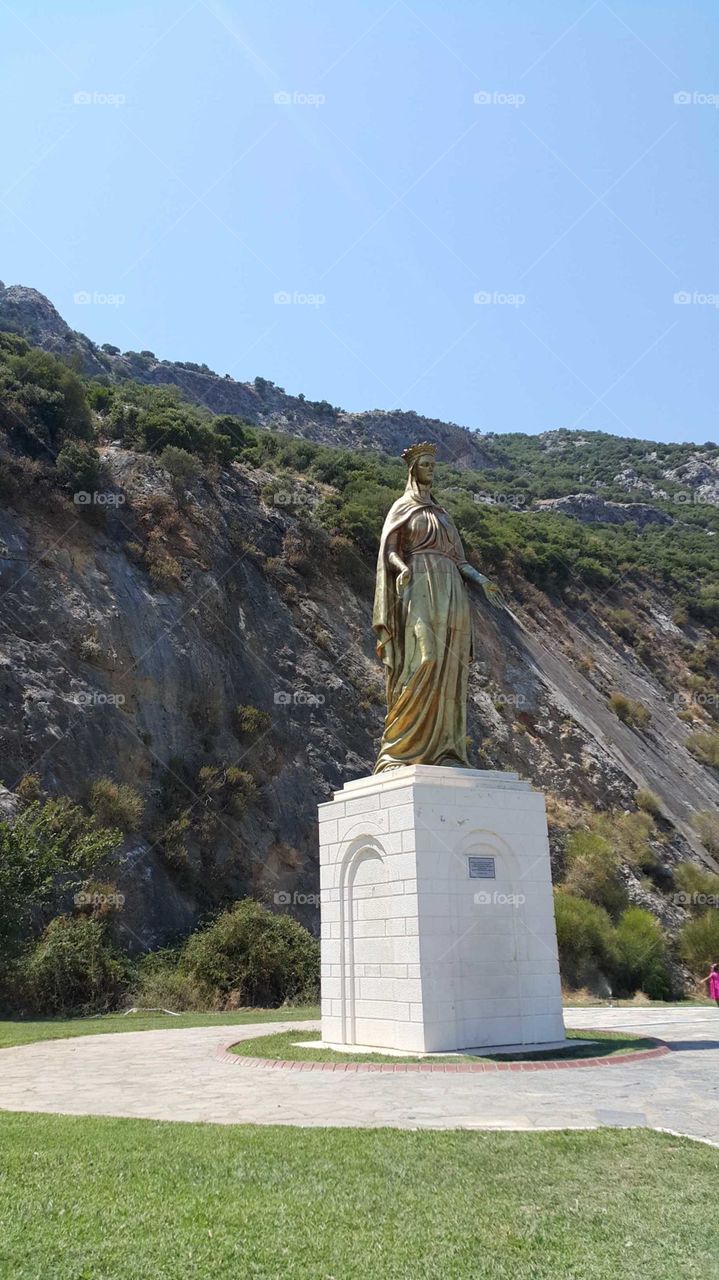 Mother Mary statue