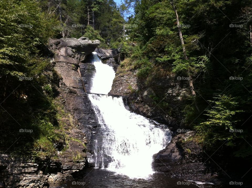 Waterfall Near Milford