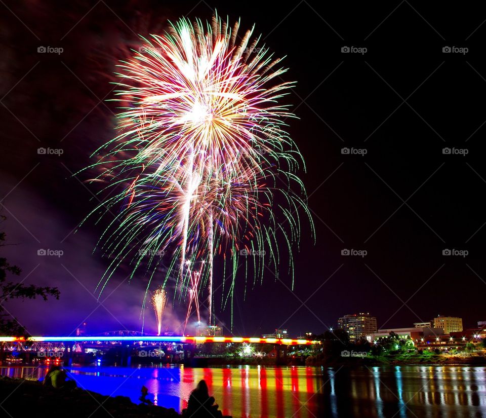 Riverfest fireworks 