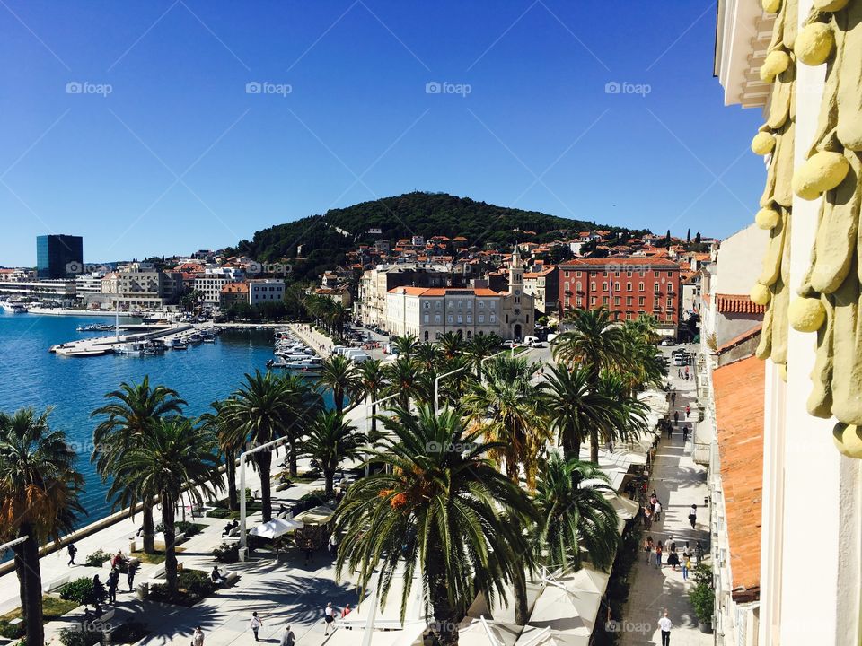 Promenade Split Croatia