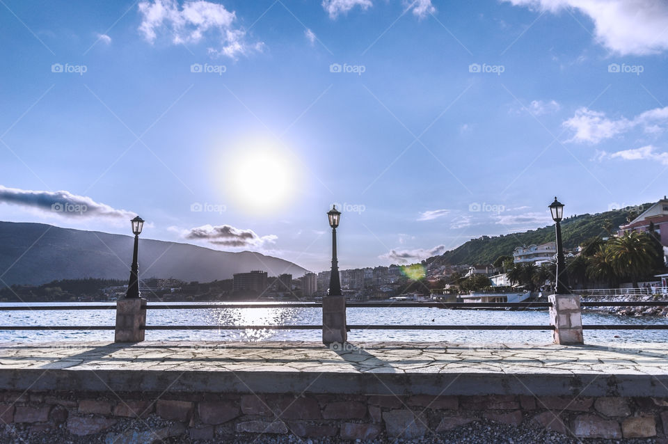 Sunset in Montenegro, Herceg Novi