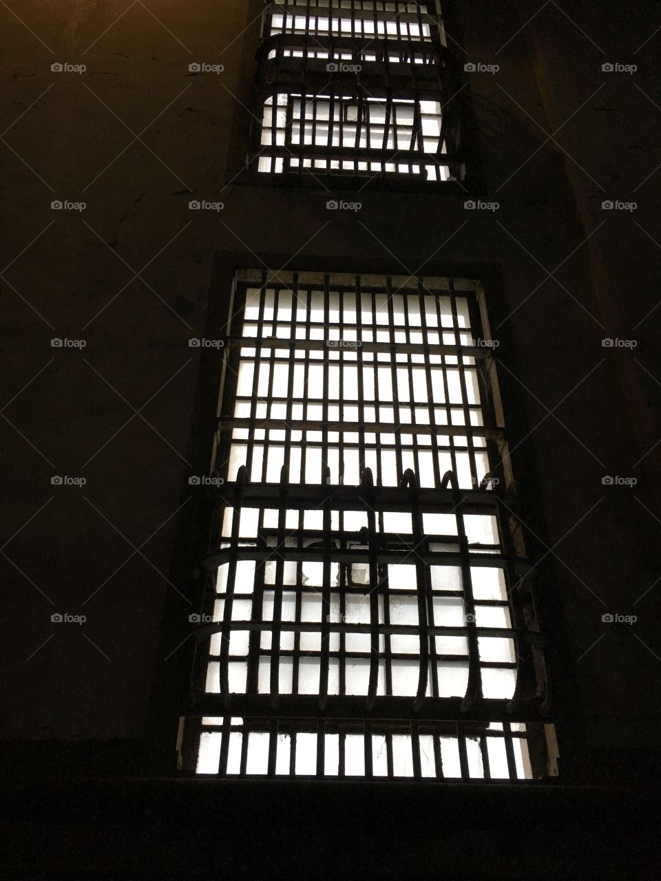 Windows that have iron bars