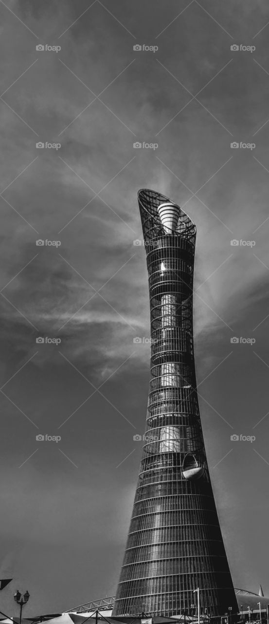 Extreme Vintage Torch Tower @ Qatar