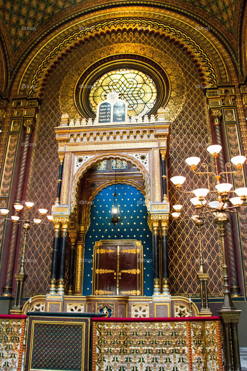 The spanish synagogue of prague