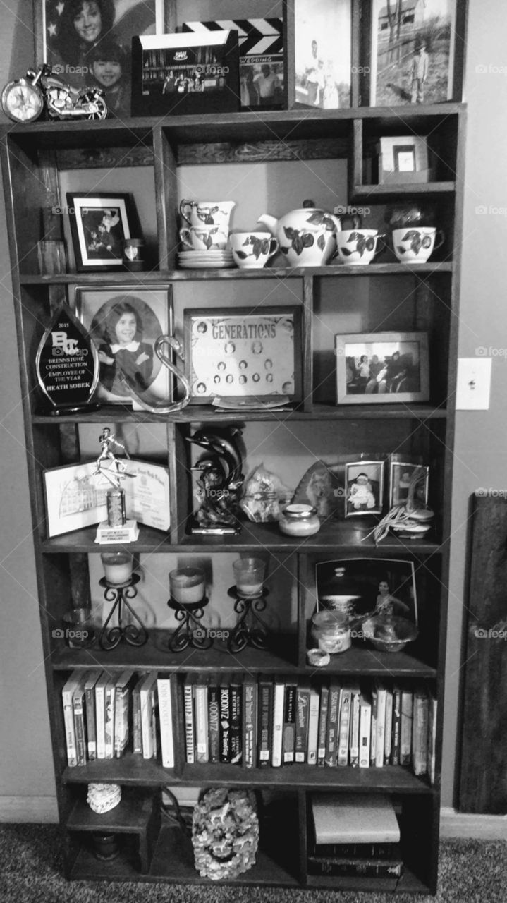 home made shelf