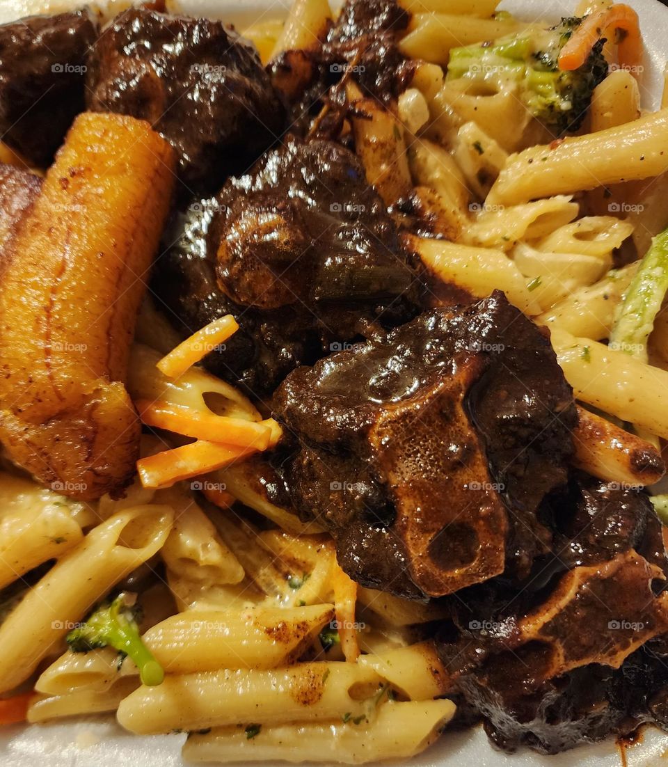 Oxtail Rasta Pasta