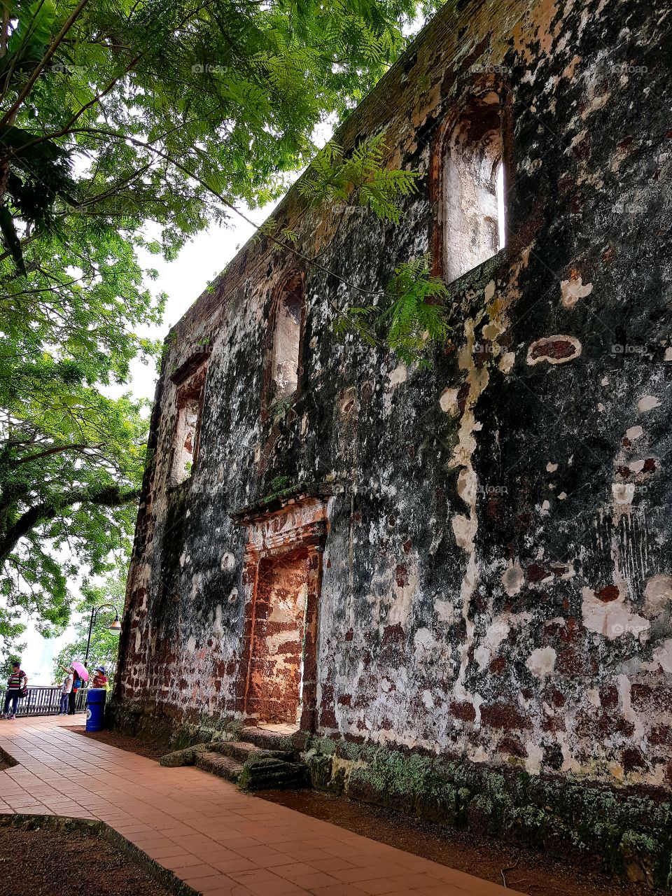 st.pauls church in melaka malaysia built since 1521