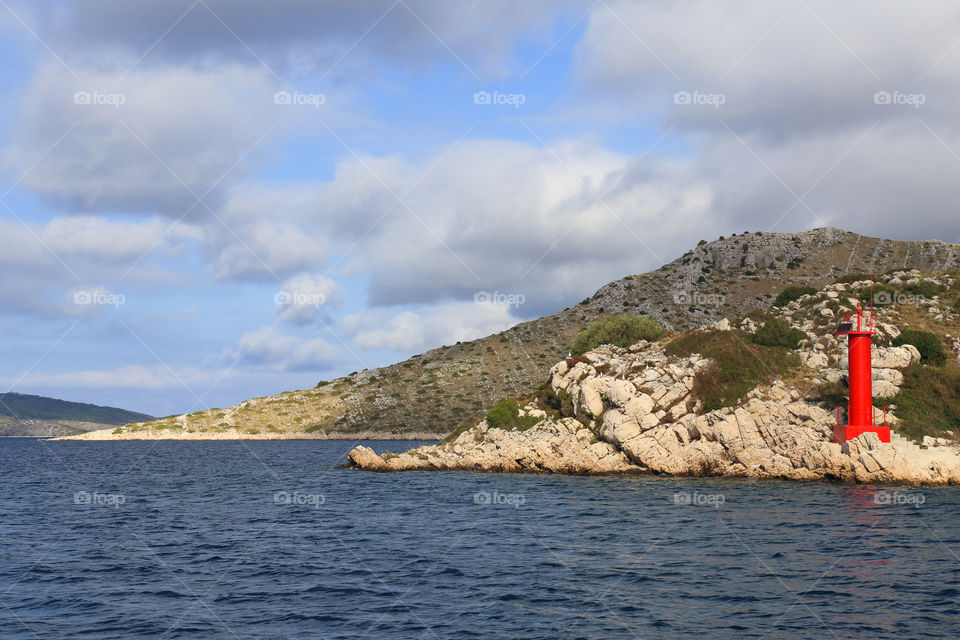 Kornati National park in Croatia