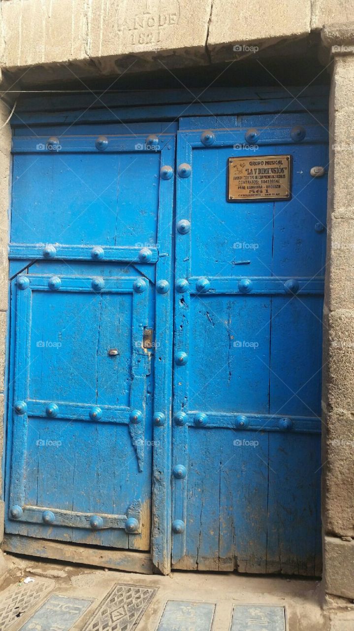 Door, No Person, Entrance, House, Lock