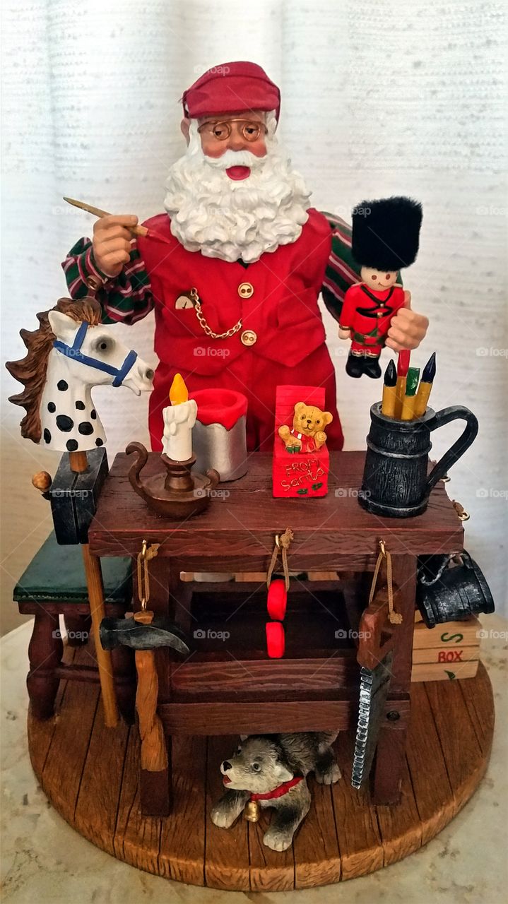 Santa's Work Bench