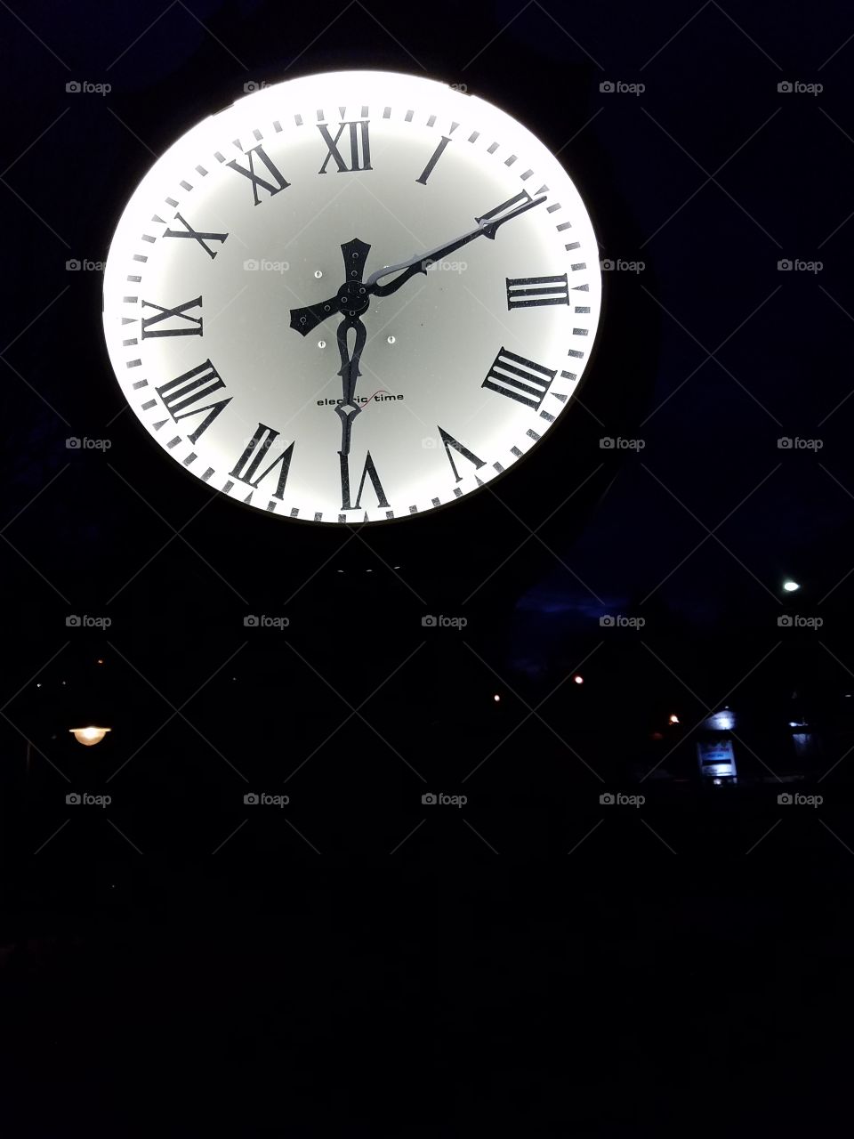 Bright clock