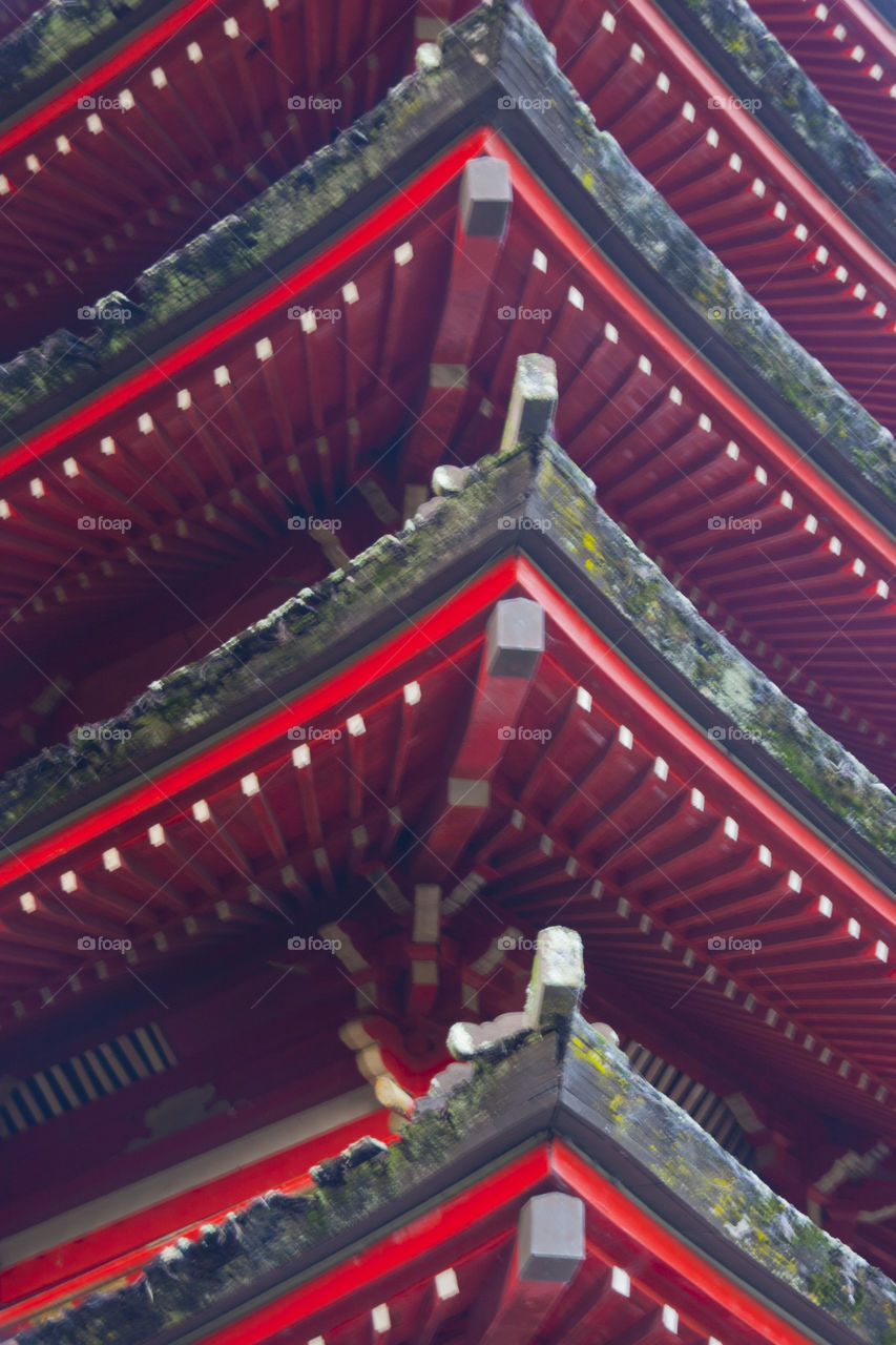 THE JAPANESE TEMPLE AT THE GOLDEN GATE PARK SAN FRANCISCO CALIFORNIA USA