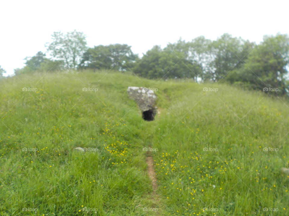 Ulley long barrow Nimfield England 