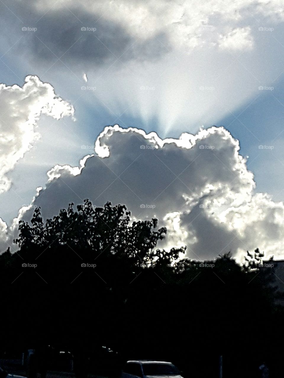 Heavenly Light...Cloud Formations...