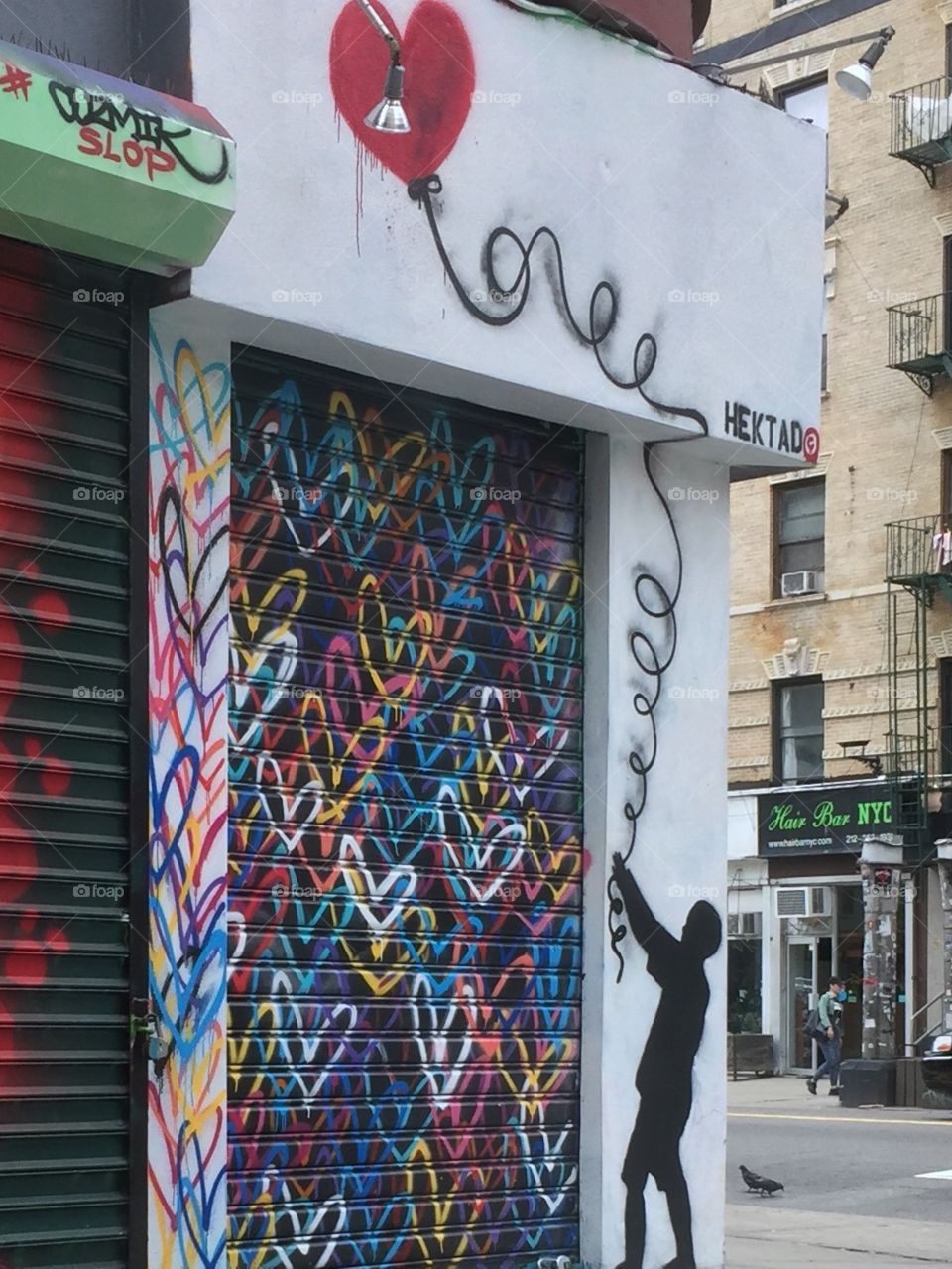 Manhattan street art #nycstreetart #streetart #nyc 