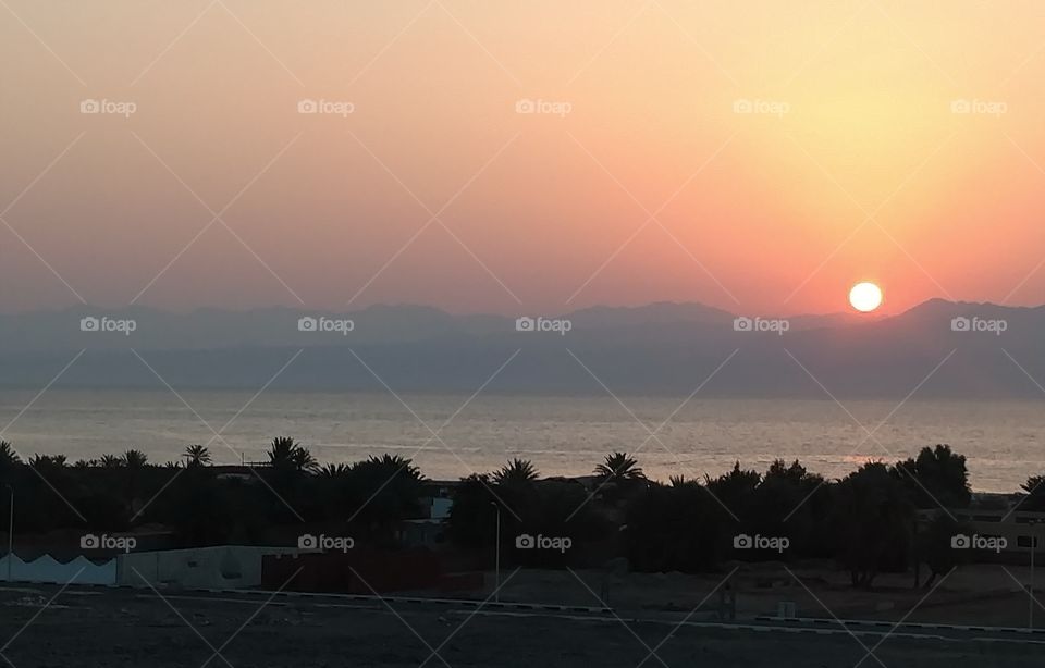 sunrise at Ras Shitan Sinai Egypt