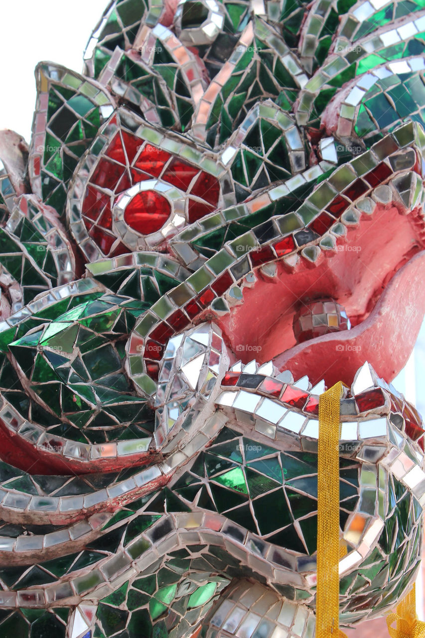 Tempel at Budda Beach in Koh Samui