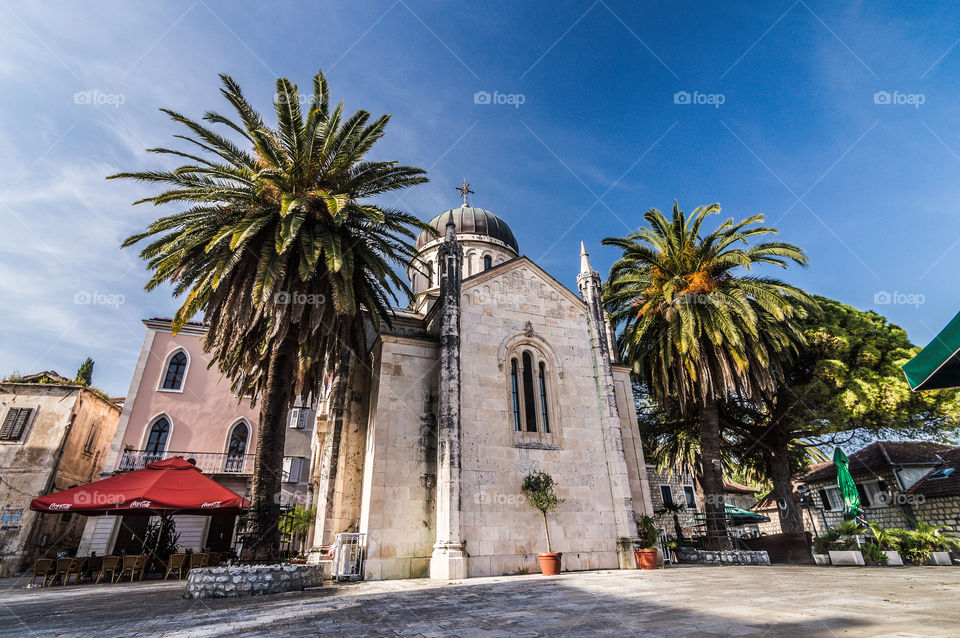 Center of Herceg Novi, Montenegro