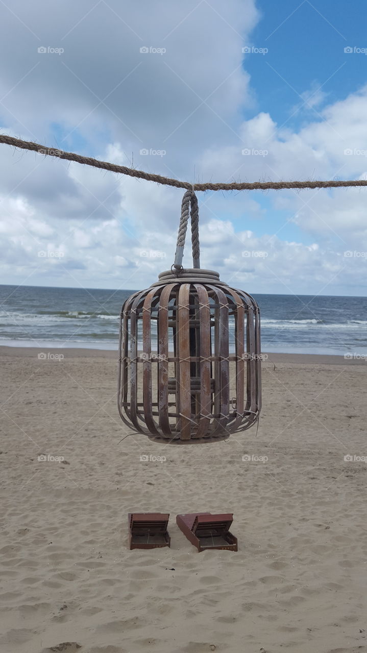 Eine Licht in der Brandung