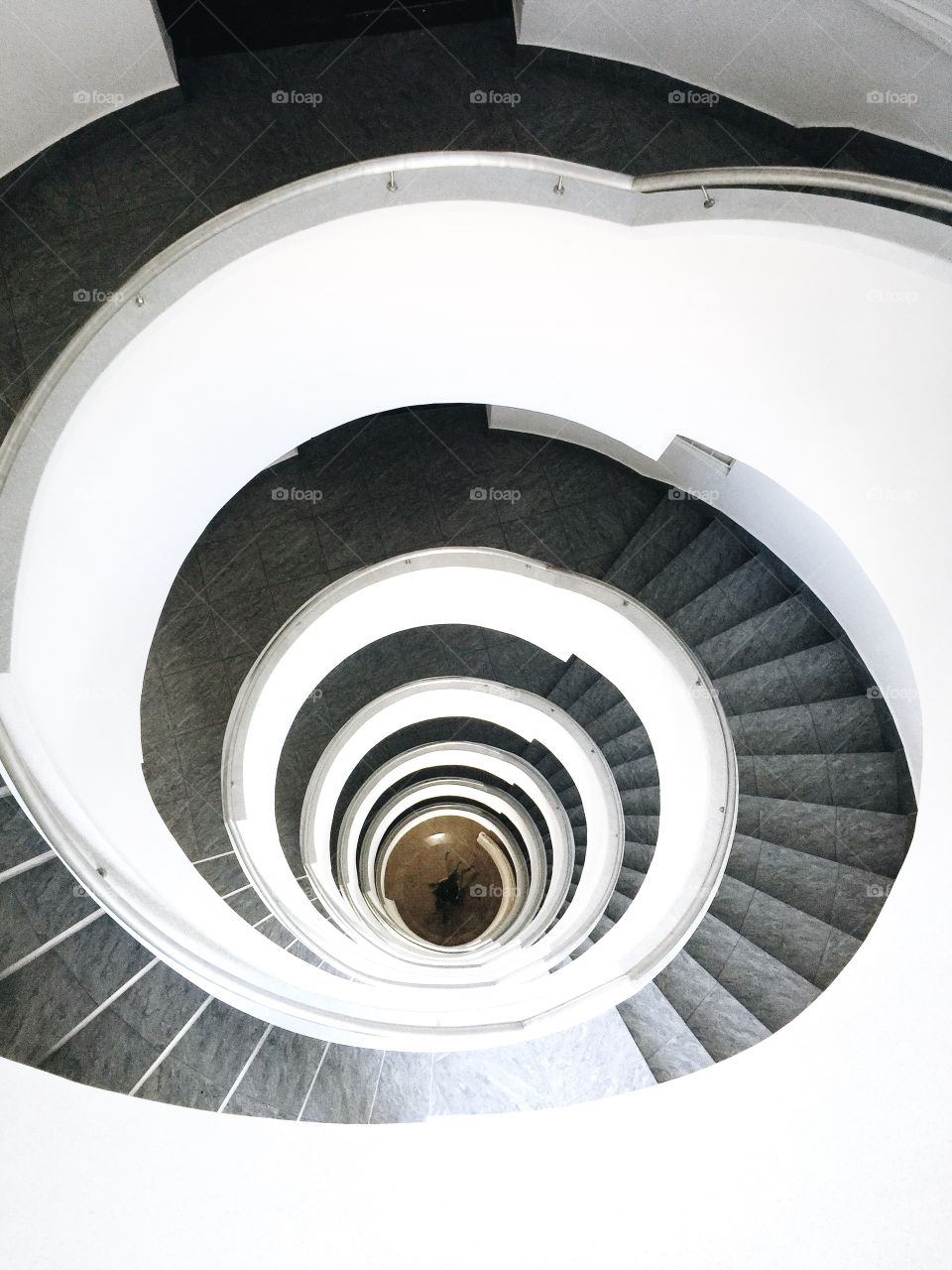 Step, Spiral, Round, Architecture, Modern