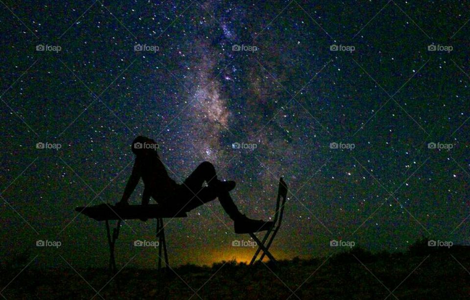 seeing the satrs in the sky makes you feel you so smal