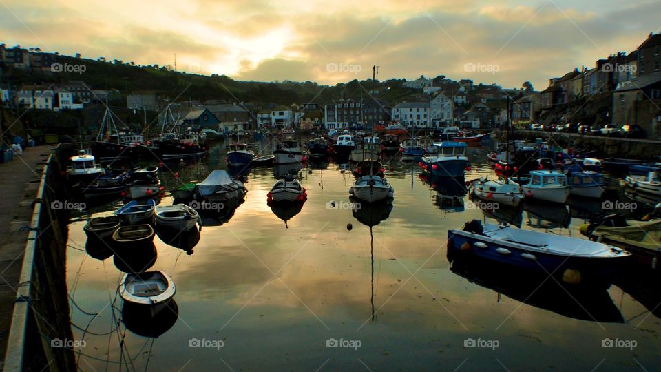 Evening at Mevagissey 