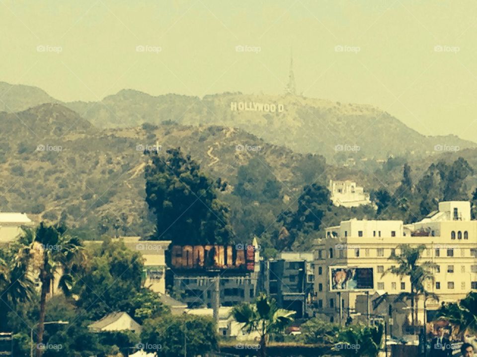 Hollywood sign
