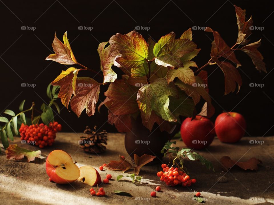 Autumn still life 