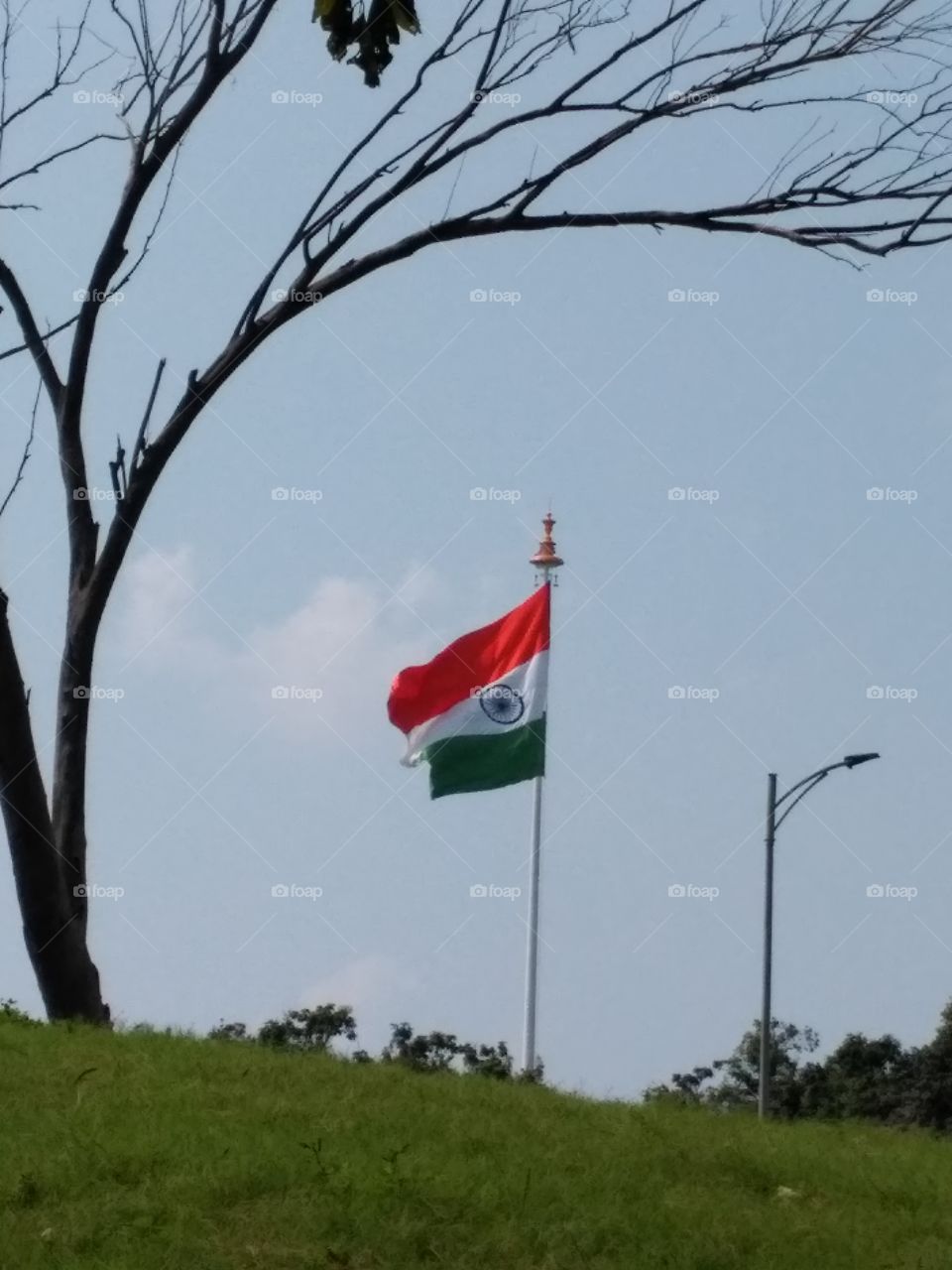 Indian Flag, Lucknow Airport