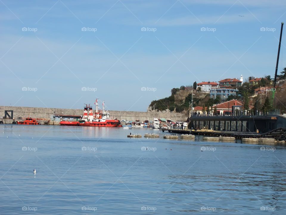 Turkey Port in Blacksea