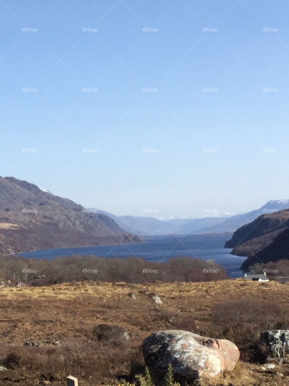 A view in the Highlands, Scotland