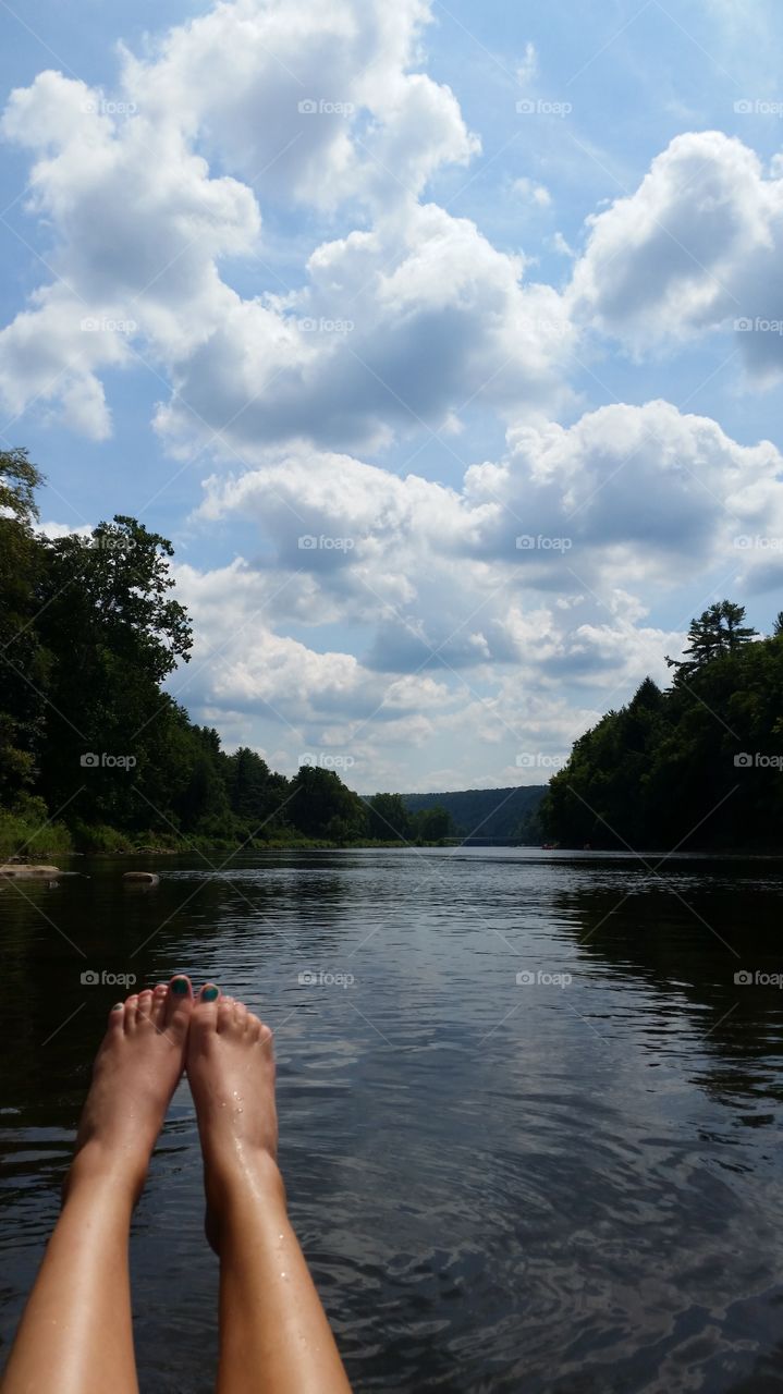 Float Trip. A relaxing float/kayak trip down the river.