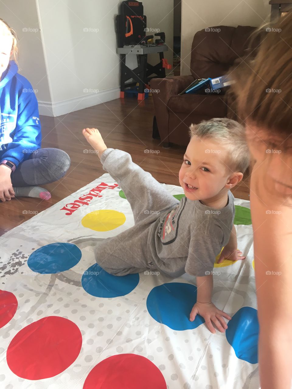 Playing Twister 