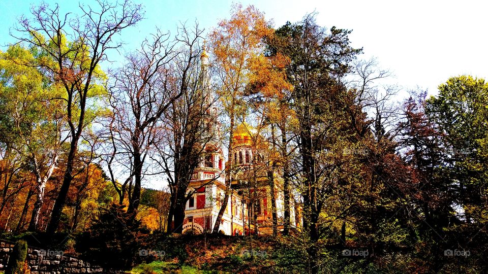 Beautiful russian church