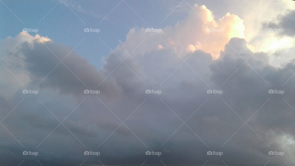 sky and clouds design