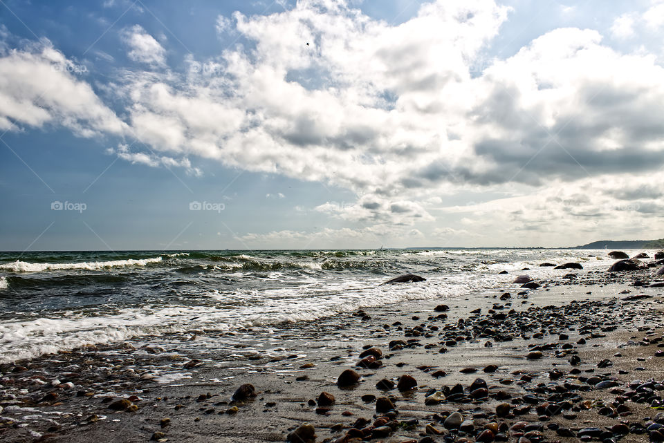 Steiniger Ostseestrand