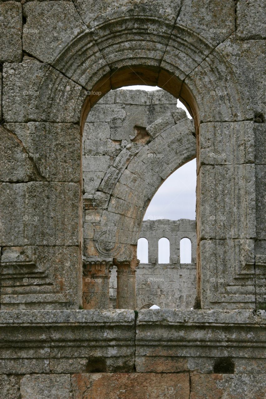 Byzantine architecture, Syria, hopefully it is still there 