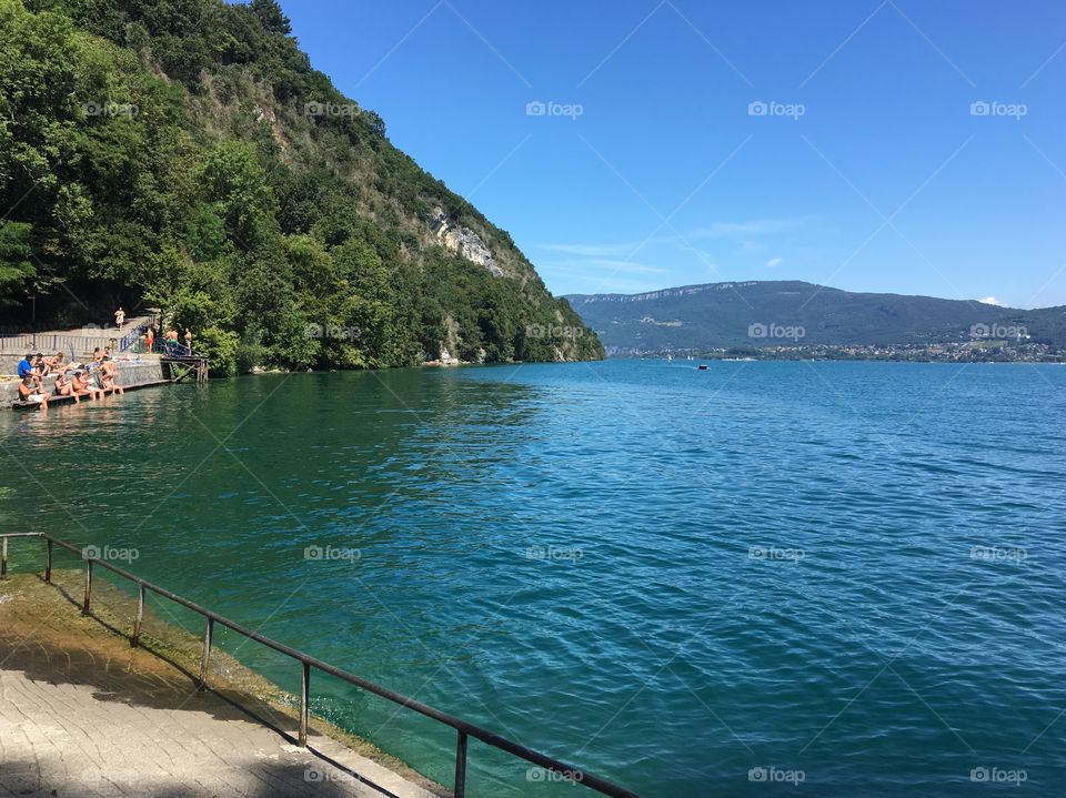 The lake of Lamartine