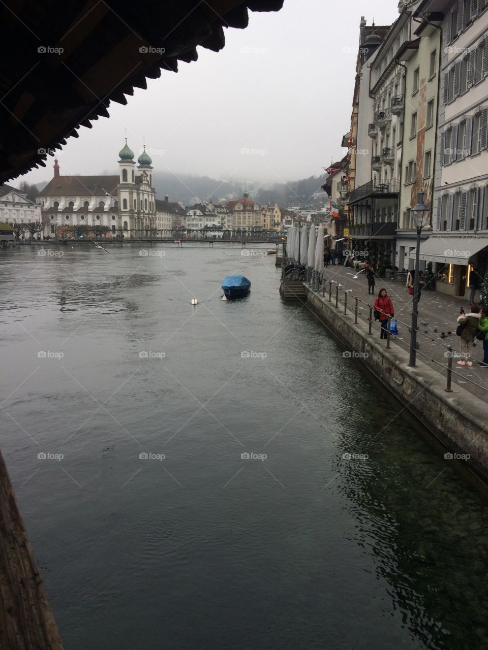 Walking through Lucerne 