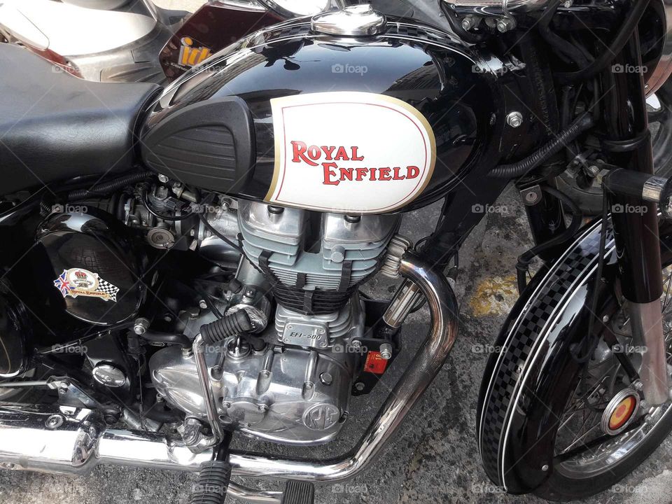 Royal Enfield motorbike