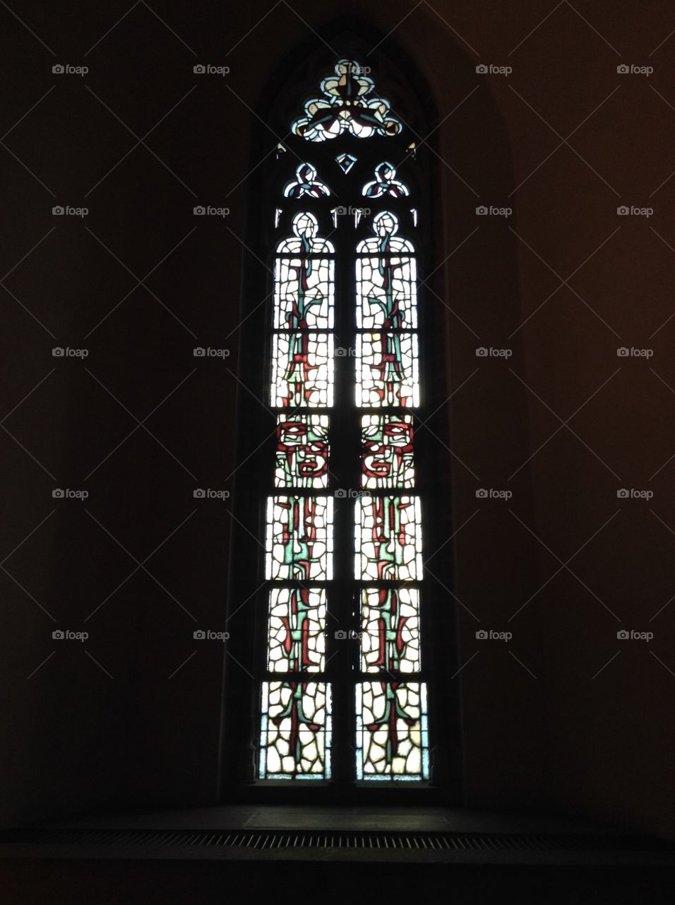 Stained glass in Malbork Castle