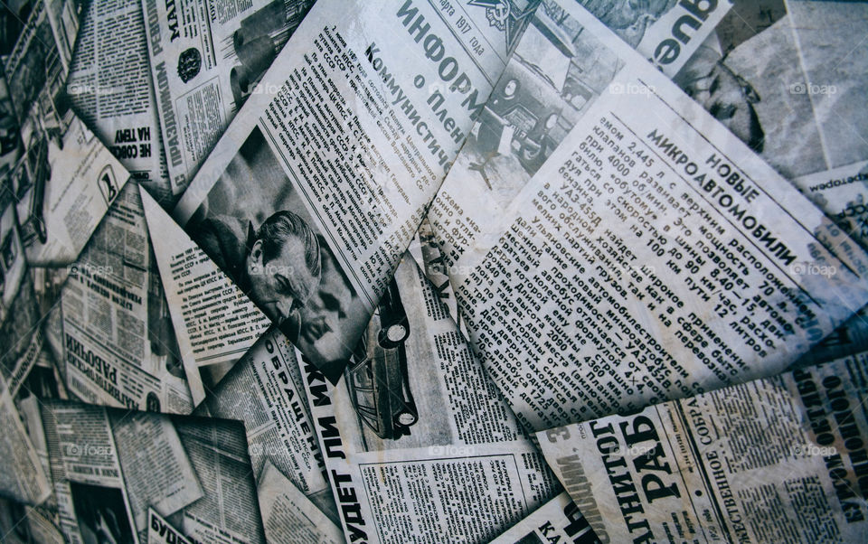 Old newspapers