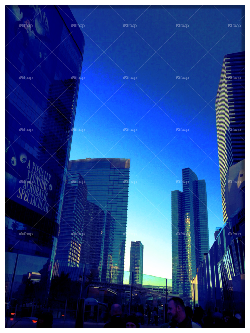 las vegas sky people blue by stevehardley7